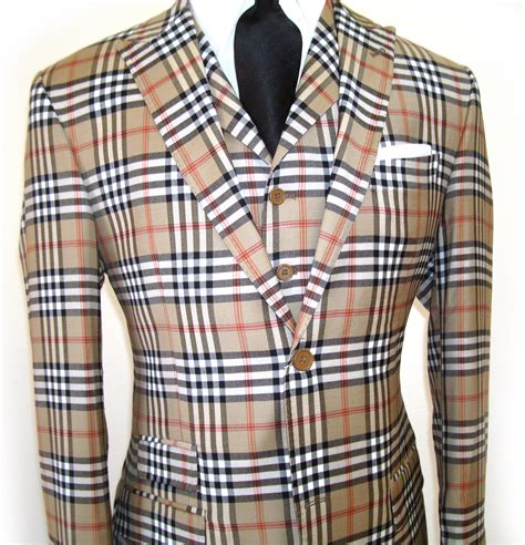 burberry pattern suit|Burberry suits men.